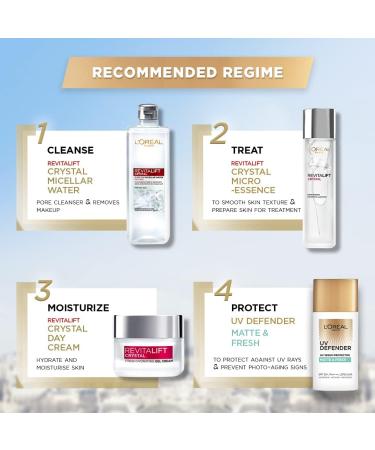 L Or al Paris Sunscreen Lightweight Matte Sunscreen For Oily Skin UVA & UVB Protection With SPF 50 PA+++ Matte & Fresh UV Defender Serum Protector 50 ml - Buy Online on GoSupps.com