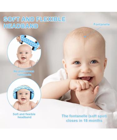 CUIFULI Kids Noise Reduction Earmuffs - Blue, for Babies & Toddlers 12-36 Months - Buy Online on GoSupps.com