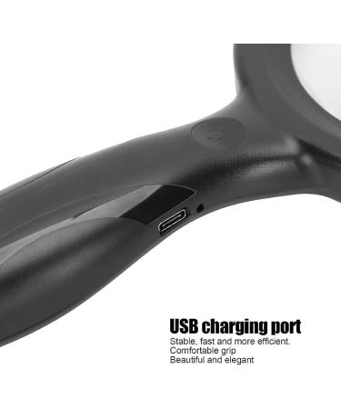 Portable 5X 10X Handheld Handheld Handheld Reading Magnifier for Reading LED for ES Repair Observation Full of Stars - Buy Online on GoSupps.com