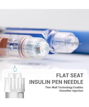 4mm 32G Micro-Click Universal Insulin Pen Needles 4mm (100 Count) - For Ozempic Saxenda Insulin and Other Medications - Buy Online on GoSupps.com