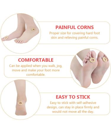 120 Pcs Self-Adhesive Foot Care Sticker | Callus & Corn Cushions Toe Pads - Buy Online on GoSupps.com