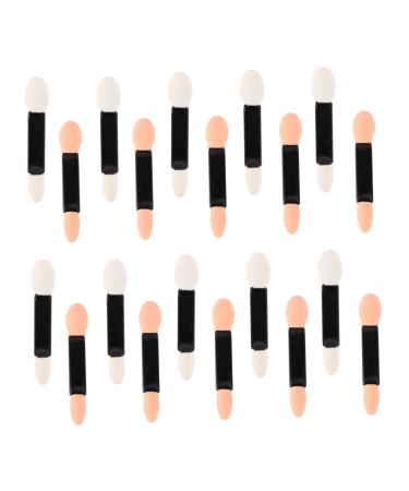Angoily 20pcs Disposable Dual Sided Eyeshadow Brush Women Eyeshadow Brush Eye Shadow Brush Eye Shadow Stick