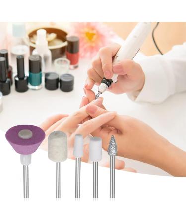 Nail Drill Bit Electric Nail Drill Bits Nail Drill Attachment Nail Drill Bits for Nail Gel Acrylic Nails Manicure Pedicure & Home Use 5 Pieces 5 pieces. - Buy Online on GoSupps.com