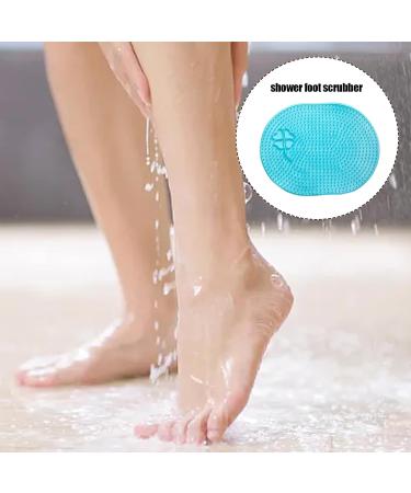 Vllold Blau Foot Scrubber - Non-Slip Wall-Mounted Shower Device for Easy Cleaning & Massage | Suction Cup Design for Men Women Boys & Girls - Buy Online on GoSupps.com