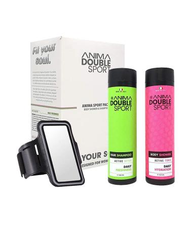 ANIMA Gift Idea for Women Pink Bubble Bath + Shampoo for Hair Treatment