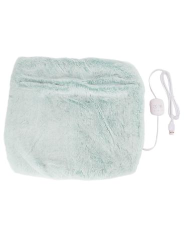 Topincn double-sided electrical foot warmer for men and women washable electrical footheet pillows USB speed heating pillows of electrically heated foot warmers for the bed at home in the office (type B)