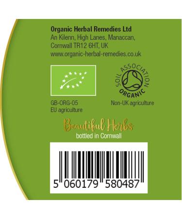 Organic Herbal Remedies 100ml Horsetail Tincture - Buy Online on GoSupps.com