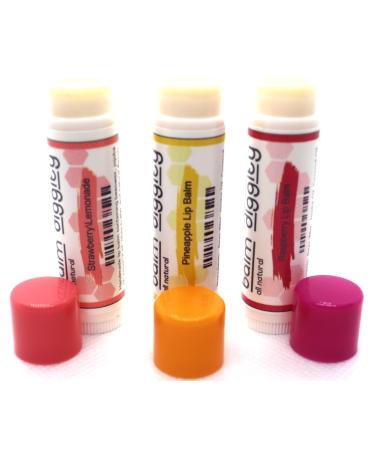 It's The Balm Diggity Beeswax All Natural Moisturizing And Nourishing Lip Balm Made With Only 5 Ingredients 1 tube 0.15 ounces (3-PACK) - Buy Online on GoSupps.com
