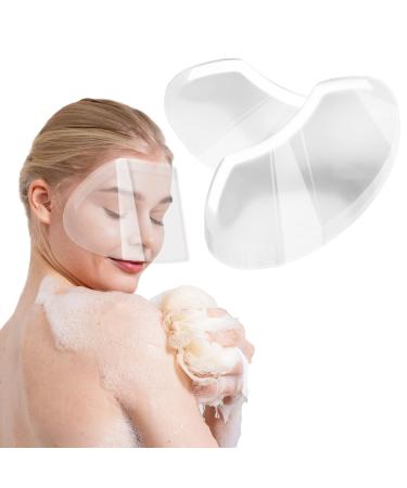 100pcs Upgrade Shower Face Shield Shower Visor for Adults Eye Shield After Cataract Surgery Clear Visors Eye Protector for Hair Salon Supplies and Eyes Surgery Aftercare