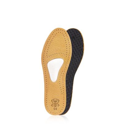 Orthotic Leather Shoe Insoles for Morton s Neuroma and Forefoot Pain  with Metatarsal Arch Support and Cushion  for Men & Women  Kaps Allevia (Women 9 US/Men 7 US / 40 EUR) Women 9 US / Men 7 US / 40 EUR - Buy Online on GoSupps.com