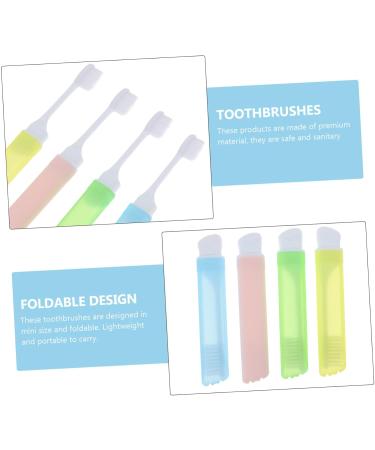 Mobestech 12th Trip Toothbrush Set - Gentle Cleaning Tool for Dental Hygiene | Foldable Travel Brush for Braces | Nylon Tooth Brushes - Buy Online on GoSupps.com