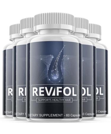 Revifol Hair Growth Supplement for Hair Loss (5 Pack)