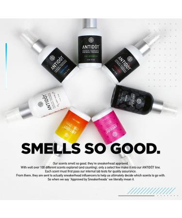 ANTIDOT Shoe Deodorizer Spray - Shoe Odor Neutralizing Formula for Sneakerheads (Kandy Kayne) - Buy Online on GoSupps.com