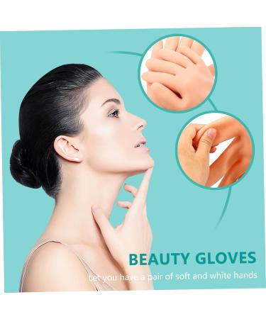 Gogogmee 1 Pair Moisturizing Gloves Hands Beauty Masks Beauty Gloves Exfoliating Gloves Hands Peeling Gloves Cream Gloves Softening Gloves Moisture Gloves Hands Peeling Mask Gel Sebs - Buy Online on GoSupps.com