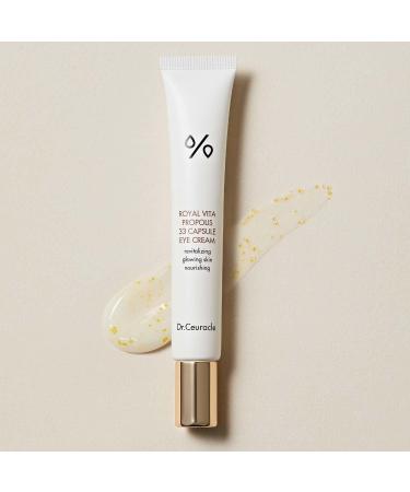 Dr.Ceuracle Royal Vita Propolis Capsule Eye Cream - Brighten Dark Circles and Puffiness, Reduce Fine Lines | Anti Aging Serum with 33.5% Propolis Extract - Buy Online on GoSupps.com