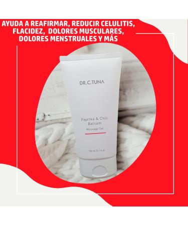 Farmasi Paprika & Chilli Balsam Massage Gel 150ml - Soothing & Regenerating Formula | International Shipping Available - Buy Online on GoSupps.com