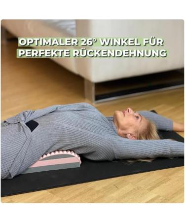 Orthoback Vital - Orthopedic Neck Extender Pillow for Back Pain Relief | Lumbar Support & Massage (Gray) - International Shipping Available - Buy Online on GoSupps.com