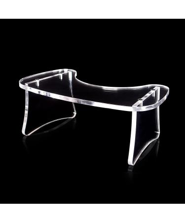 STAUBER Squatting Toilet Stool - Clear Acrylic 6.5 Height | Best Potty Stool - Buy Online on GoSupps.com