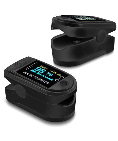 NAUC Finger Pulse Oximeter Blood Pressure Monitor SpO2 Pulse Meter Blood Oxygen OLED