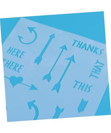 Zerodeko Cake Stencil 1 Pc Fondant Template Bakery Tools DIY Mould Printing Mold Cake Cake Stencils - Buy Online on GoSupps.com