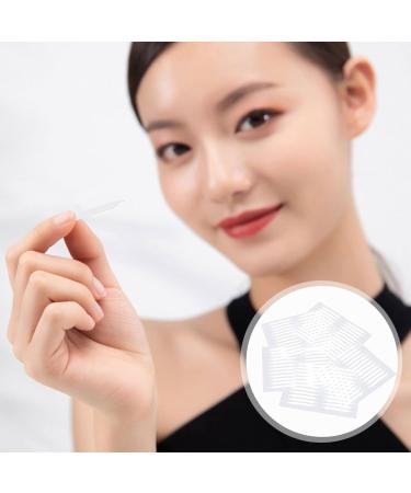 DOITOOL 30 Sheets Double Sided Double Eyelid Sticker Eyelid Lifter Strip Double Eyelid Makeup Kit Double Eyelid Cream Clear Stickers Woman Double Eyelid Sticker Fiber Strip Tape Eyes White - Buy Online on GoSupps.com