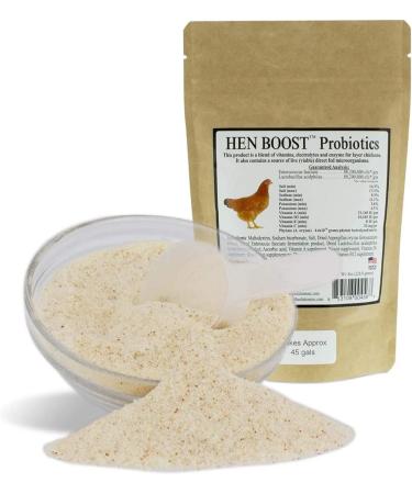 Animal Health Solutions Hen Boost Probiotics - Enhance Immunity & Hydration in Full-Grown Chickens (8 oz) - Buy Online on GoSupps.com