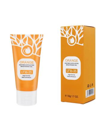 Deep Cleansing Orange Peel Exfoliating Gel for Blackheads Acne-Prone Skin