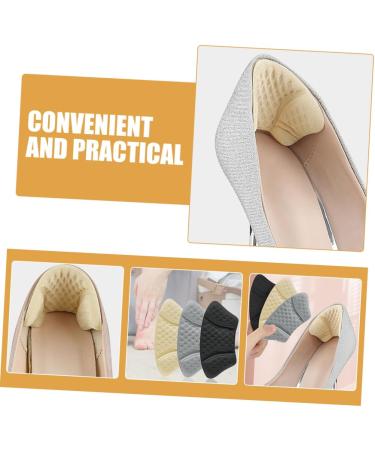 NOLITOY Anti-Wear Heel Protector Pads | 6 Pairs Self-Adhesive Inserts for Loose Shoes | Women s Wear-Resistant Heel Grips & Cushion Pads - Buy Online on GoSupps.com