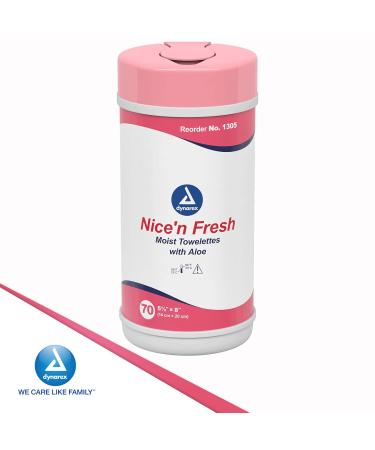 70 Per Box Pop-Up Canister | Nice n Fresh Towelettes - International Shipping Available - Buy Online on GoSupps.com