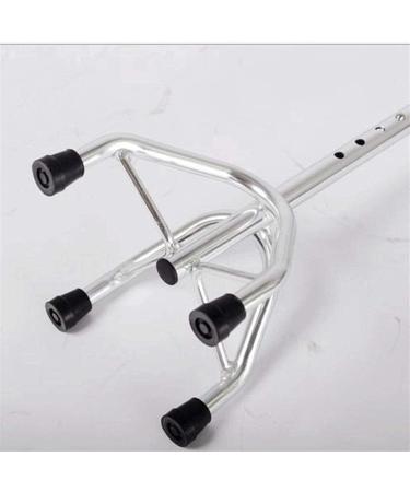 Four Legs Wand Aluminum Alloy Old Cane Stainless Steel Four Court Stretcher Adjustment Heavy Walker HEI Adjustment Interesting - Buy Online on GoSupps.com