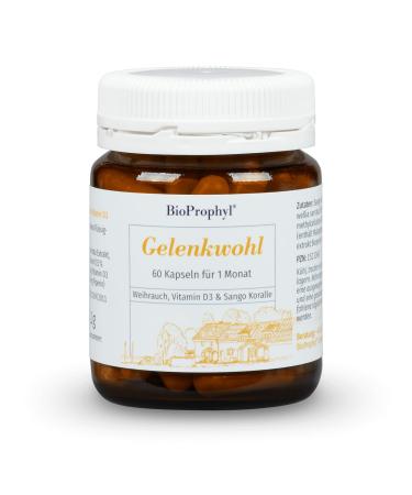 BioProphyl Joint Wellbeing - 400 mg Frankincense 85% Boswellia serrata (60 capsules)