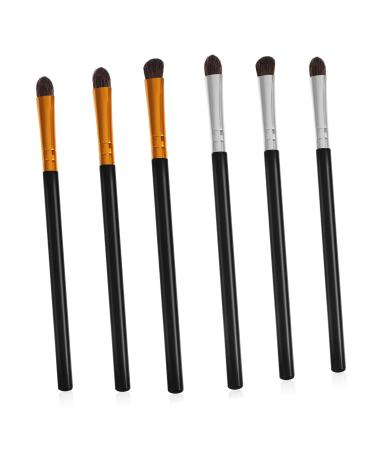 DOITOOL Eyeshadow Brush 6pcs Eyeshadow Eye Shadow Brush Ladies Suits Eye Makeup Brush Tool Set Eyelash Brush Travel Make up