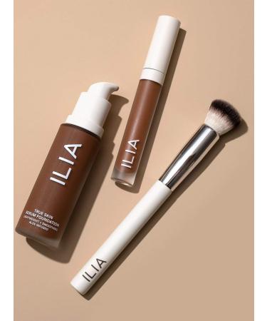 ILIA Complexion Brush - Non-Toxic Vegan & Cruelty-Free | Multi-Use Brush with White Wood Handle & Soft Synthetic Bristles - International Shipping Available - Buy Online on GoSupps.com