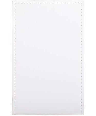 MARKHA Unbreakable Stainless Steel Pocket Mirror with White Case Cover - Portable Mirror for Men and Women - Buy Online on GoSupps.com