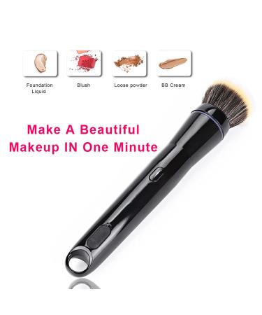 Buy Electric Makeup Brush - Automatic Cosmetic Brush for Flawless Foundation & Concealer | International Shipping Available - Buy Online on GoSupps.com