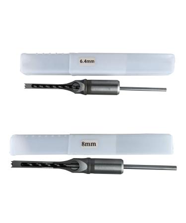 6pcs Square Hole Mortise Chisel Drill Bit Tools  5/8 9/16 1/2 3/8 5/16 1/4 HSS Woodworking Hole Saw Mortising Chisel Drill Bit Set  Different Sizes - Buy Online on GoSupps.com