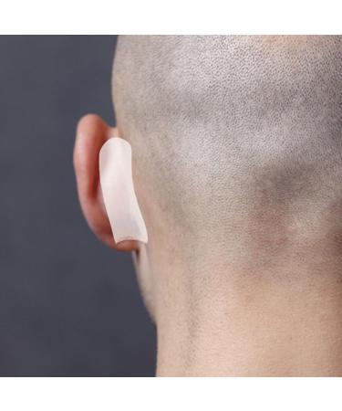 6pcs Transparent Silicone Cosmetic Ear Stickers - Painless Adult Ear Corrector for Prominent Ears - Elf Ear Design - Buy Online on GoSupps.com
