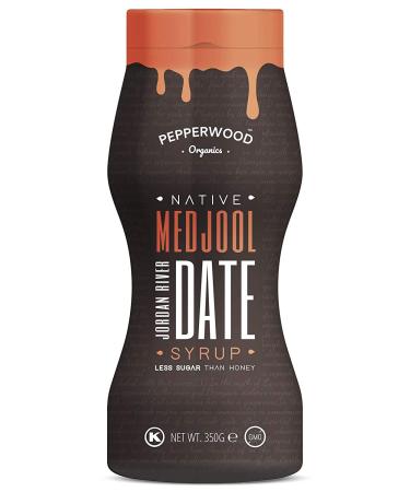 Medjool Date Syrup - Cold-Pressed - Made from Organically Grown Jordanian River Medjool Dates - Non-GMO, Vegan, Kosher. 350g
