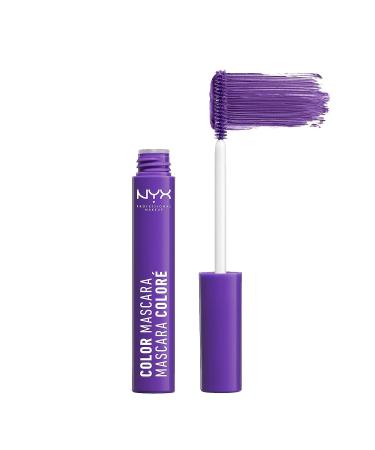 NYX Professional Makeup Color Mascara Purple 0.32 oz - Vibrant Shades for Bold Lashes - Buy Online on GoSupps.com