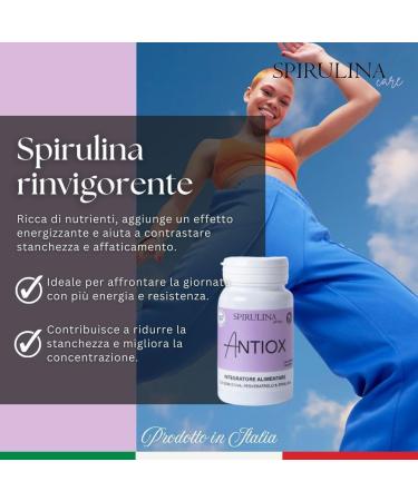 Grape Seeds (OPC) and Resveratrol - Antioxidant for Skin and Microcirculation with Spirulina Green Tea Vitamin E and Selenium - 60 Tablets to 800mg - Buy Online on GoSupps.com