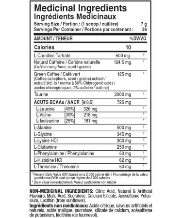 ALLMAX Nutrition - AMINOCUTS (A:CUTS) - Weight-Management BCAA (L-Carnitine + Taurine + Green Coffee) - Grape -dye free- 252 Gram - 36 Servings 252-Gram Grape Escape 36 Servings (Pack of 1) - Buy Online on GoSupps.com