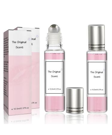 Enhanced Scents Pheromone Perfume for Women Portable Roll-On Perfume Oil Long Lasting Female Enhanced Scents The Original Scent Perfume 0.35 Fl.Oz - (2 Pcs)