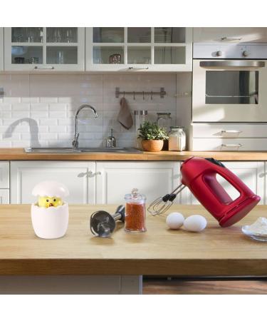 1pc Pepper Can Seasoning Container Cooking Dispenser Ceramic Chicken Figurine Ceramic Sugar Bowls Salt Bottle Ceramic Pepper Jar Salt Server Silica Gel Rooster Multifunction White - Buy Online on GoSupps.com