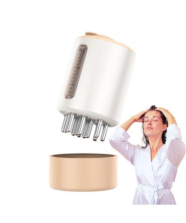 RissunkV hair oil applicator with red light scalp oil applicator-electric red light and head skin massage device |Hair-head skin scenic brush hair care products hair massage brushes