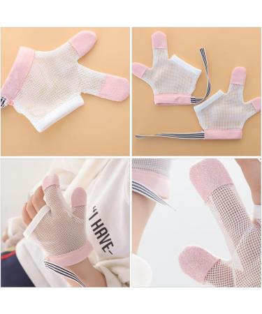 Kisangel Baby Mittens Finger Gloves | Anti-Sucking & No Scratch Mitts | Prevent Thumb Sucking & Scratches | 1 Pair (L) 12.5X7CM - Buy Online on GoSupps.com