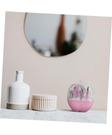 DRESSOOS 8 in 1 Nail File Stainless Double Bun Nail Trimming Kit Camping Accessory Nail Kit Nail Kit Mirroraid Travel Accessories Nail Trimmer The Mirror Suite Manicure Pink medium Pink - Buy Online on GoSupps.com