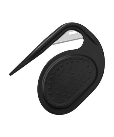 Pet Knotting Comb de-filter with steel blade removal knife cat cat grooming splitter fur-tubular de-filtering ridge for dogs perfect for removal of matters black