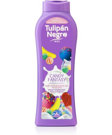 BRISEIS SA Tulipan Black Fantasy Bath Gel Candy Sweet Hydrate 720 ml x 6 units - Buy Online on GoSupps.com