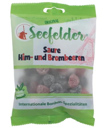 KDA Sour Raspberries & Blackberries Fruit Gum Candy 100g - Delicious Treat for All Ages | Shop Internationally - Buy Online on GoSupps.com