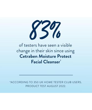 Cetraben Moisture Protect Facial Cleanser 200ml - Hydrating and Soothing Formula - Buy Online on GoSupps.com